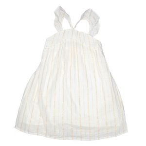 Cat and Jack white and gold dress